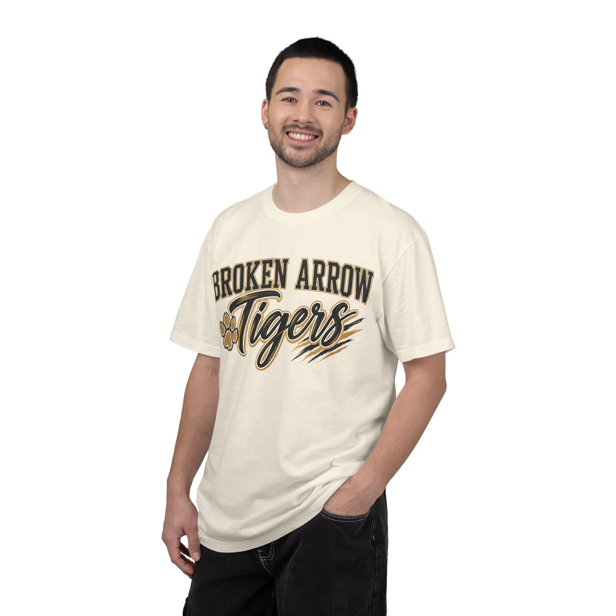 Broken Arrow Tigers T-Shirt — School Spirit Paw Graphic Tee