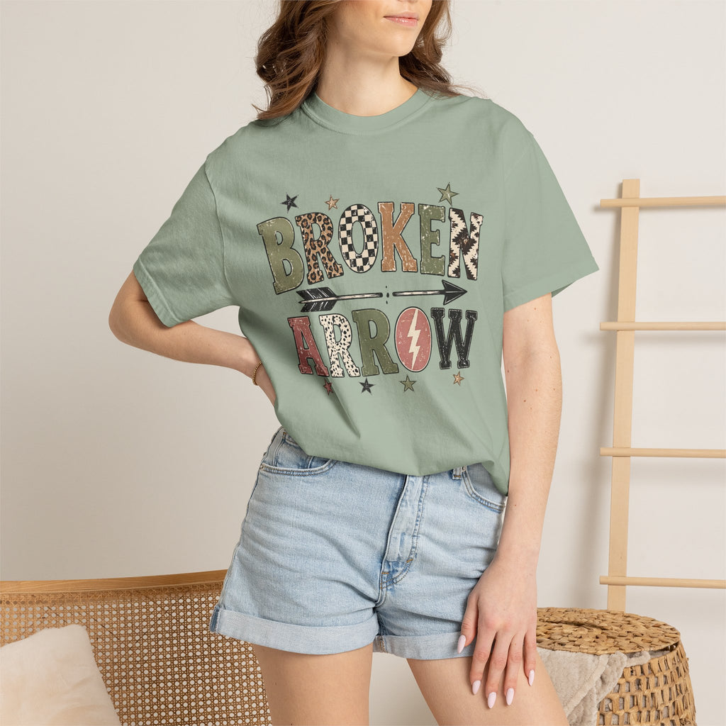 Broken Arrow Graphic T-Shirt — Retro Western Band Tee