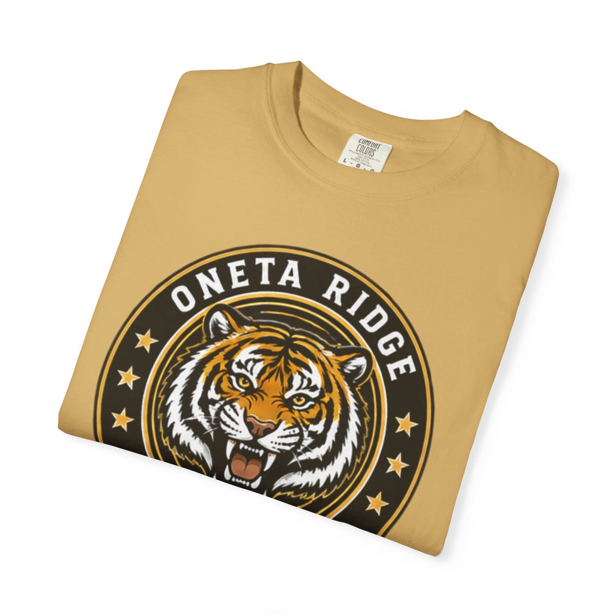 Oneta Ridge Middle School Tiger Logo T-Shirt