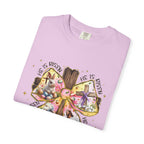 Cross & Ribbon T-Shirt — Jesus is With Us Graphic Tee