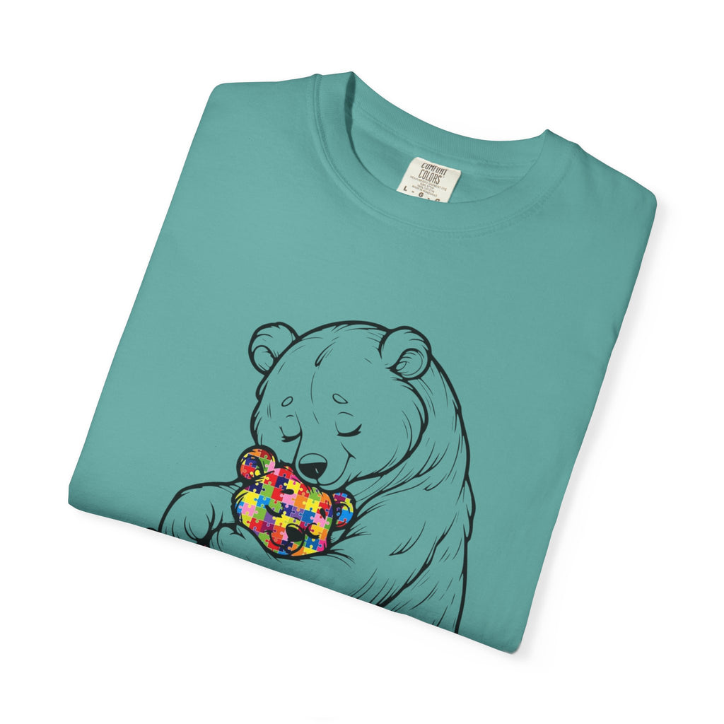 Grandma Bear T-Shirt – Cute Bear Hug Design with Colorful Teddy