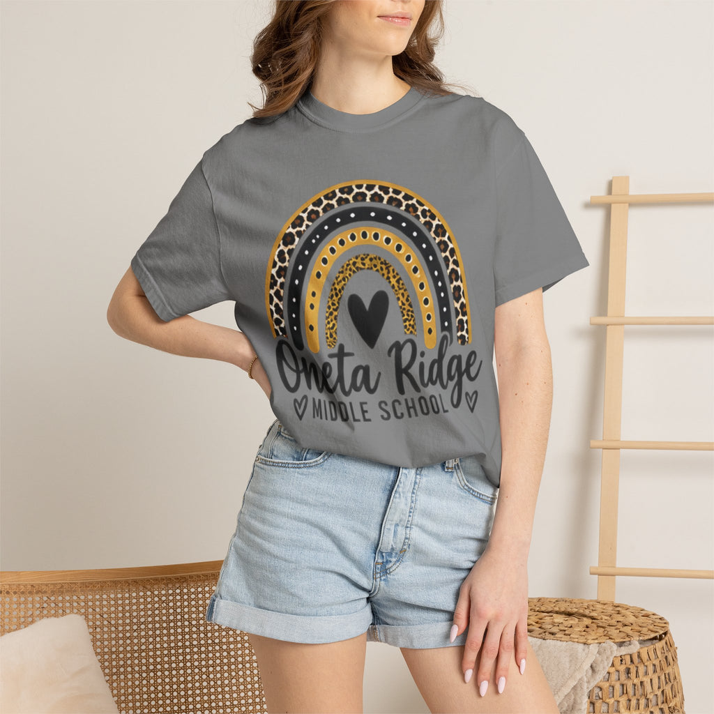 Oneta Ridge Middle School Rainbow T-Shirt — School Spirit Tee