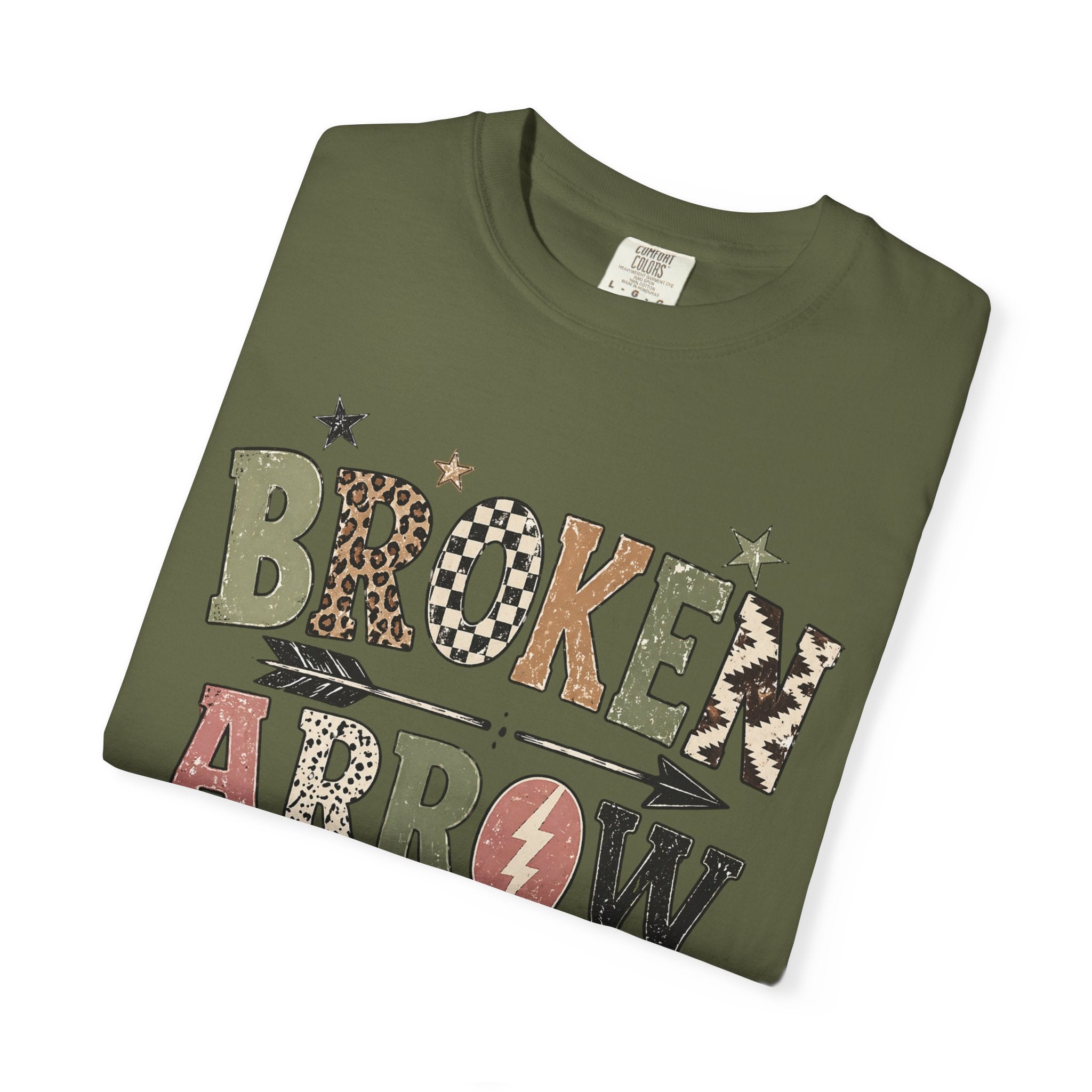 Broken Arrow Graphic T-Shirt — Retro Western Band Tee