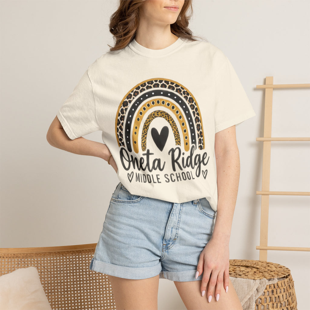 Oneta Ridge Middle School Rainbow T-Shirt — School Spirit Tee