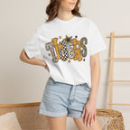 T-Shirt — 'Tigers' Retro Leopard Print Graphic Tee