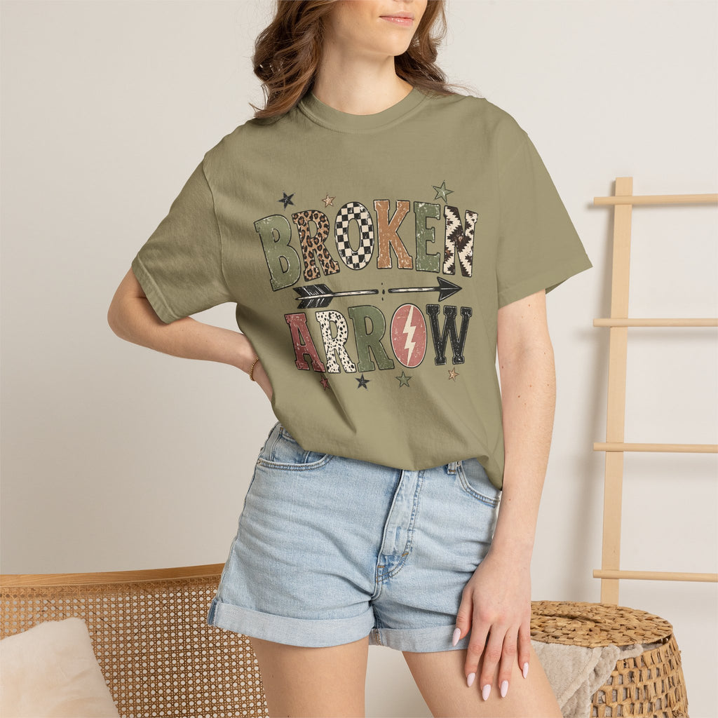 Broken Arrow Graphic T-Shirt — Retro Western Band Tee
