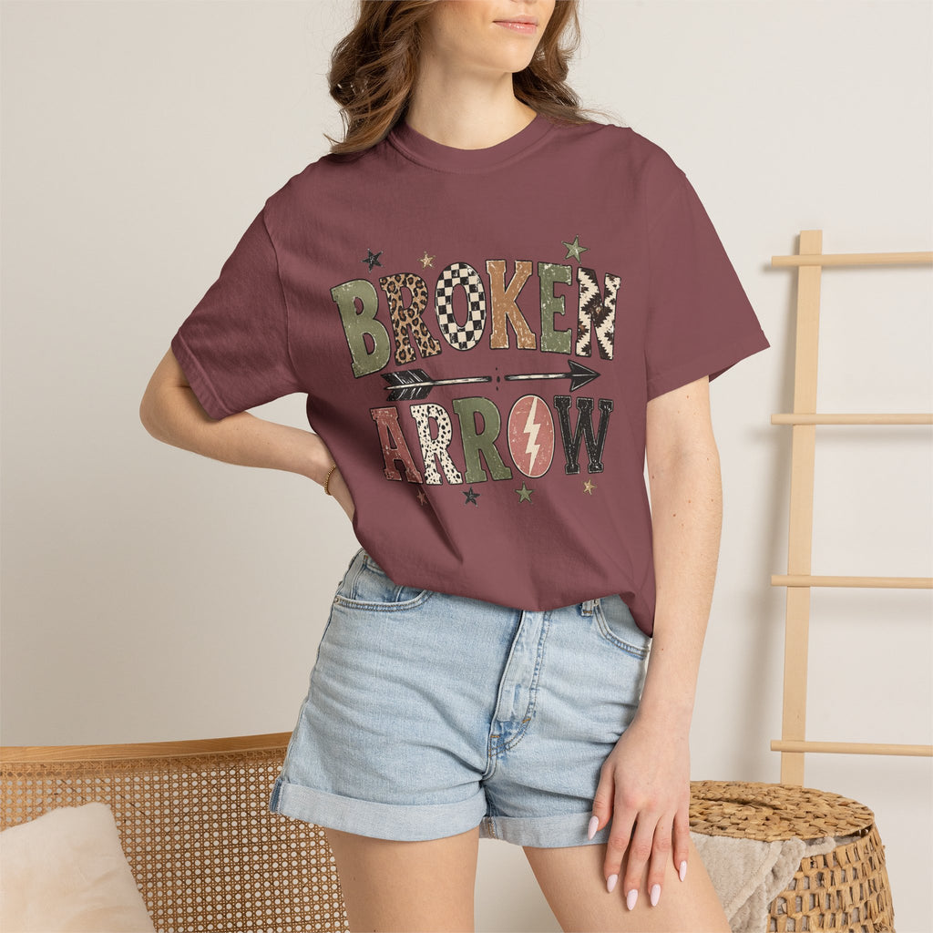 Broken Arrow Graphic T-Shirt — Retro Western Band Tee