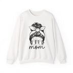 Mom Life Unisex Crewneck Sweatshirt football