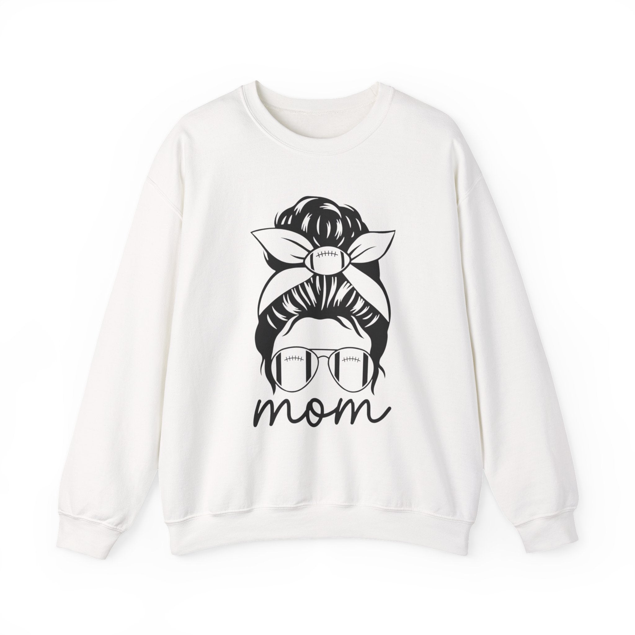 Mom Life Unisex Crewneck Sweatshirt football