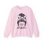 Mom Life Unisex Crewneck Sweatshirt football