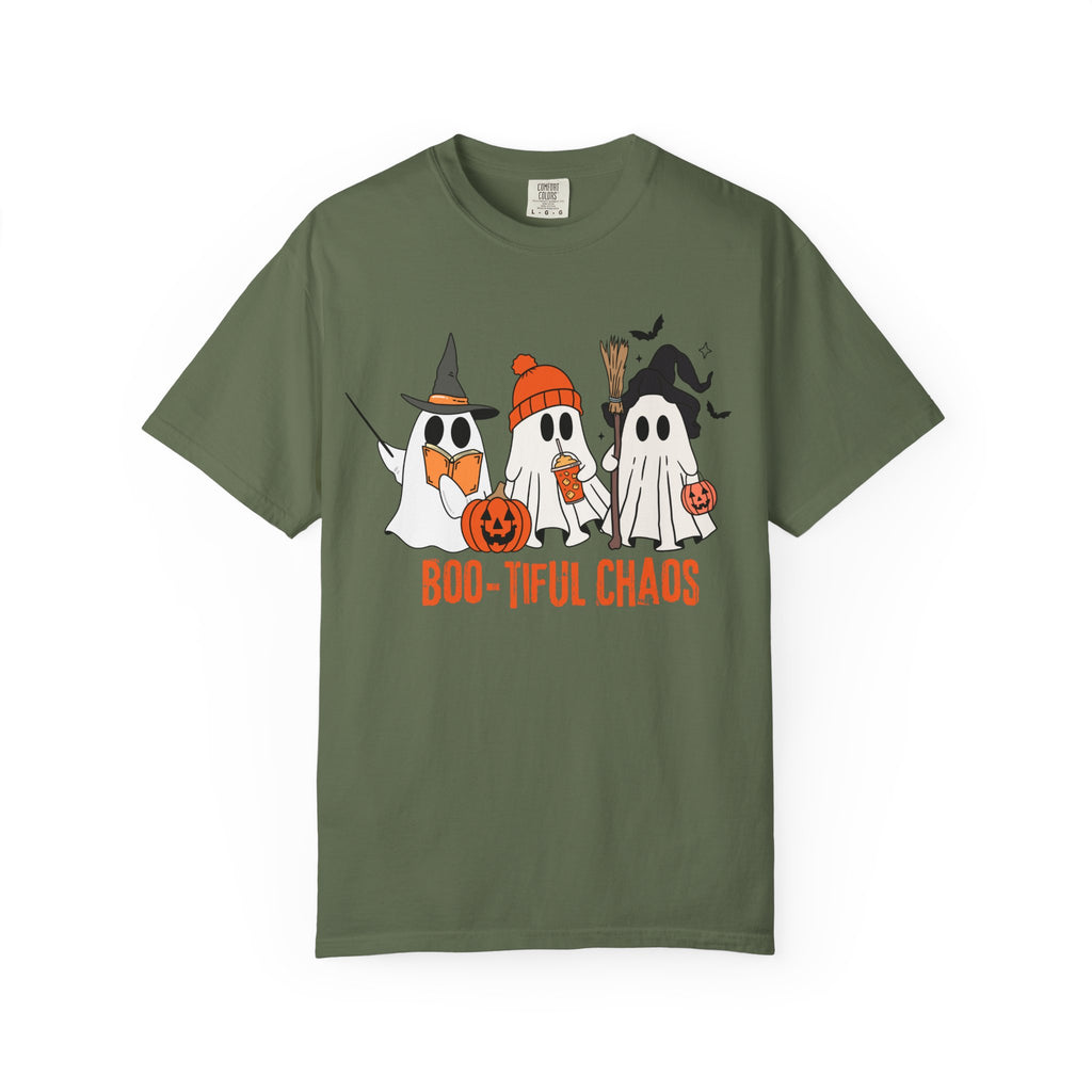 Halloween Ghost T-Shirt, Boo-tiful Chaos