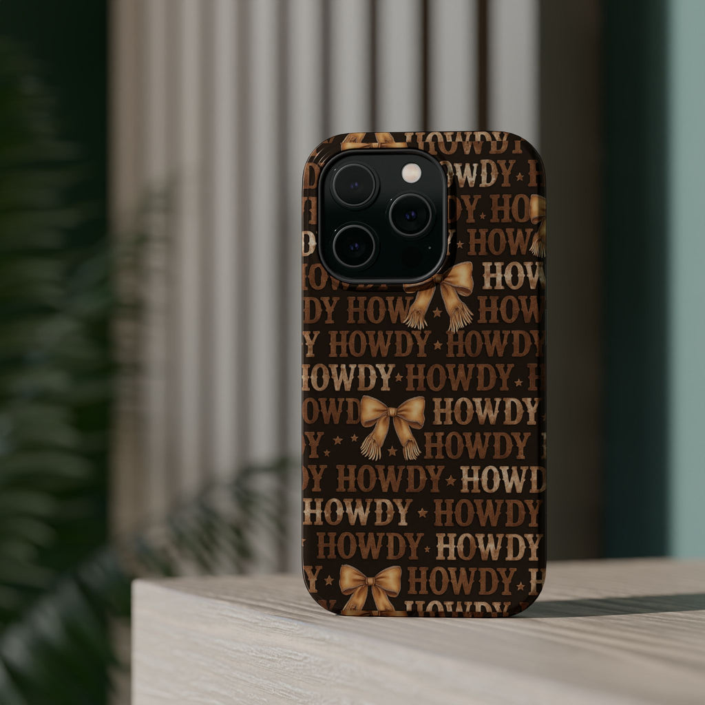 Howdy phone case