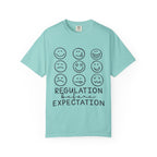 T-Shirt — "Regulation Before Expectation" Emotional Wellness Tee
