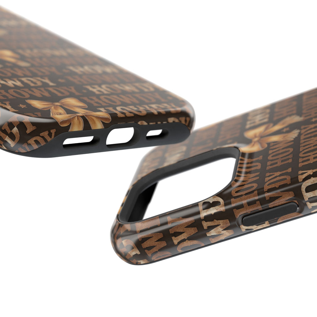 Howdy phone case