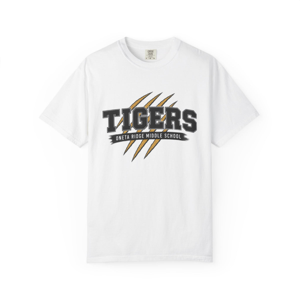 Tigers School T-Shirt — Bonita Ridge Middle School Spirit Tee