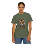 Tigers Leopard-Print Tiger Graphic Tee