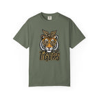 Tigers Leopard-Print Tiger Graphic Tee