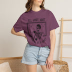 I'll Just Wait Until It's Quiet Skeleton T-Shirt