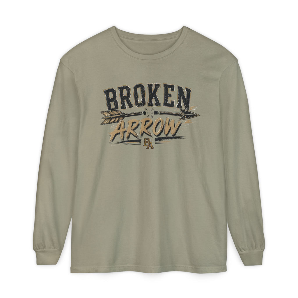 Broken Arrow Long Sleeve T-Shirt – Vintage Arrow Graphic