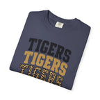 Tigers Graphic T-Shirt — Oneta Ridge Leopard Print School Spirit Tee