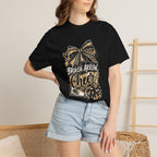 Broken Arrow Cheer T-Shirt — Pom, Megaphone & Bow Graphic