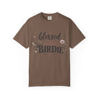 Blessed to Be Called Birdie T-Shirt — Floral Grandmother Gift