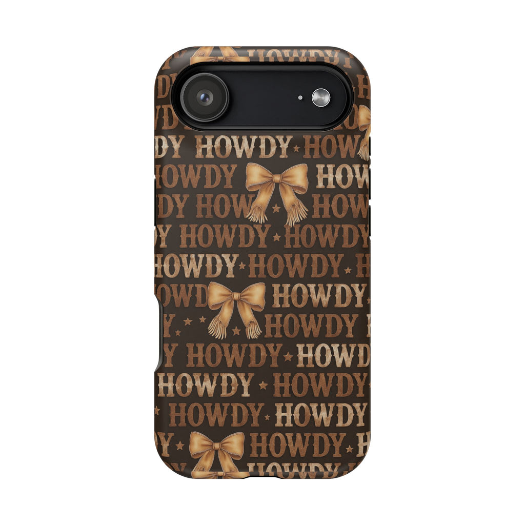 Howdy phone case