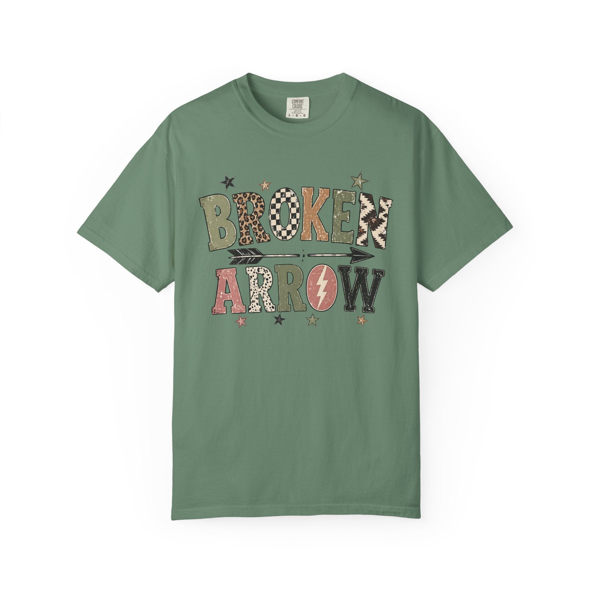 Broken Arrow Graphic T-Shirt — Retro Western Band Tee