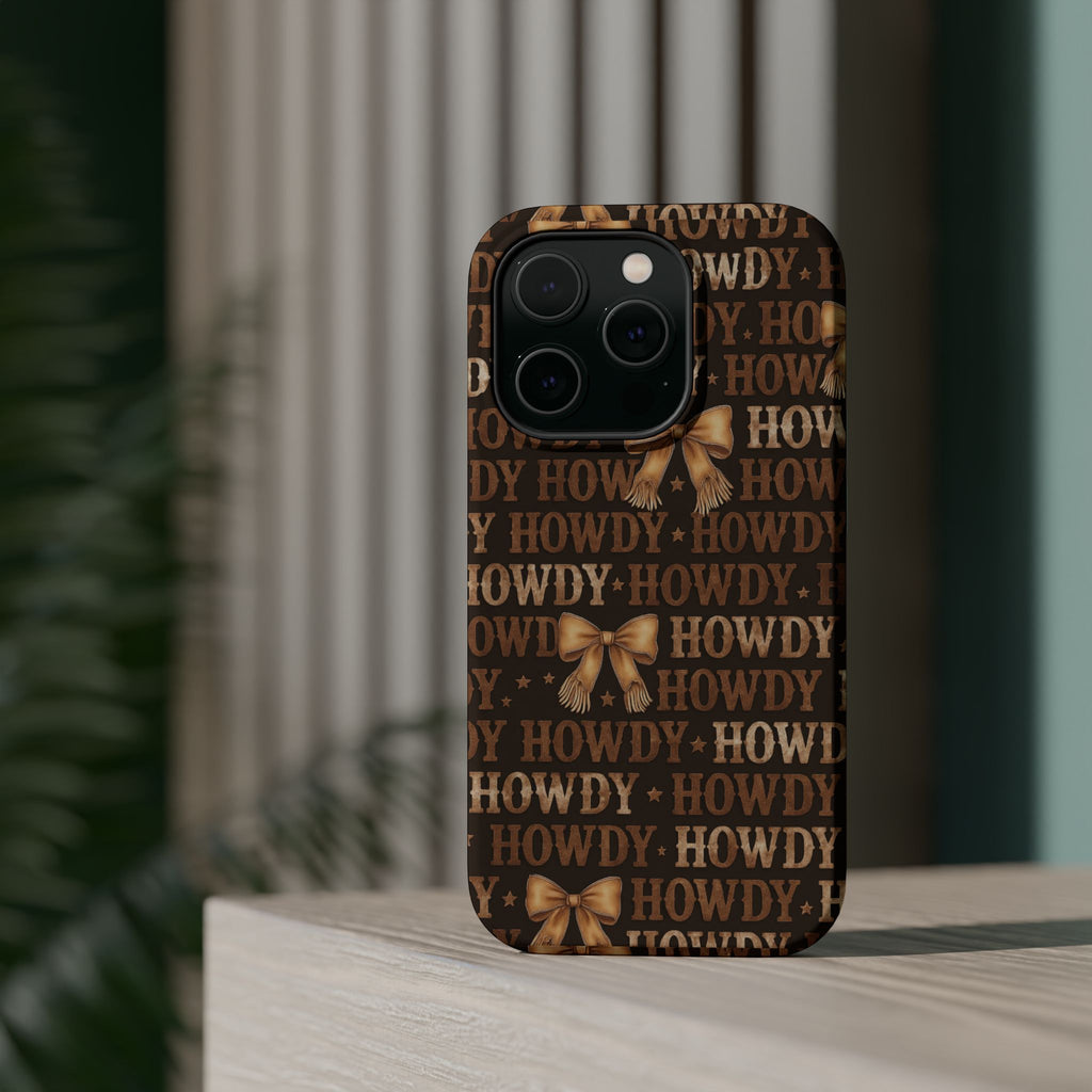 Howdy phone case