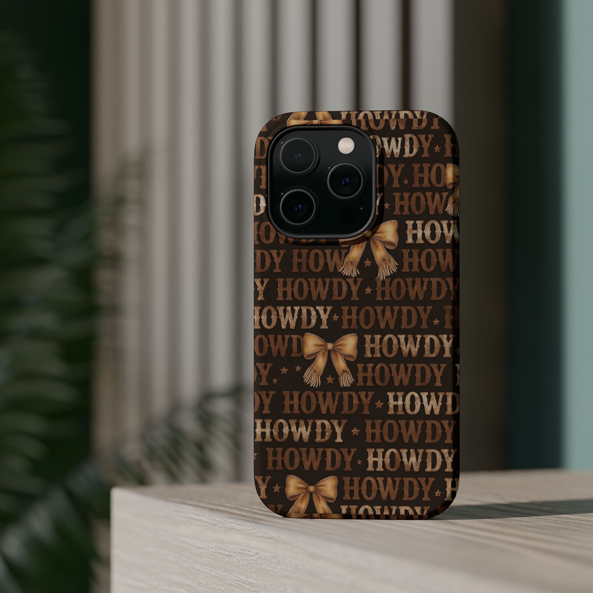 Howdy phone case