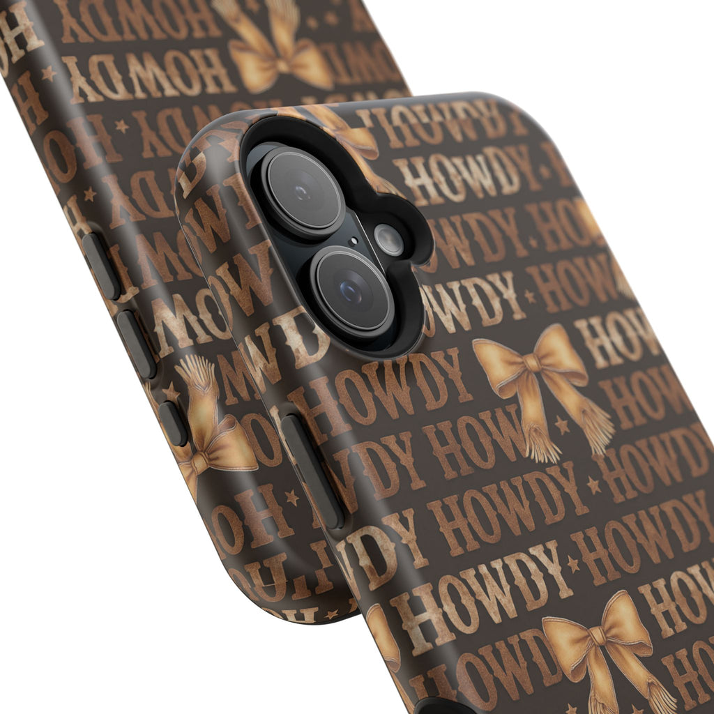 Howdy phone case