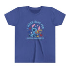 Youth Tee — "Wear Blue for Autism Awareness" Cute Stitch Puzzle-Heart Design