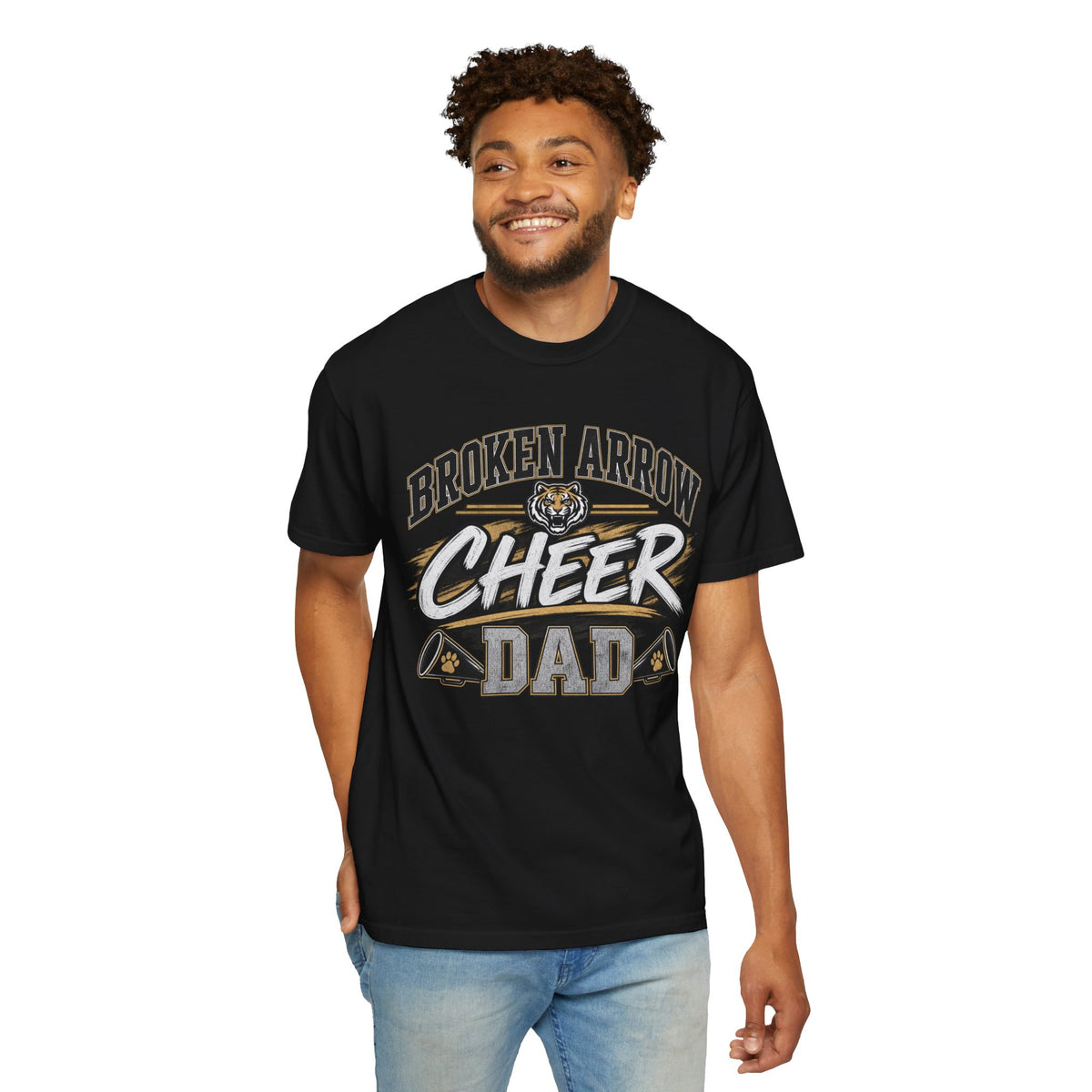 Cheer Dad T-Shirt — Broken Arrow High School Spirit Tee