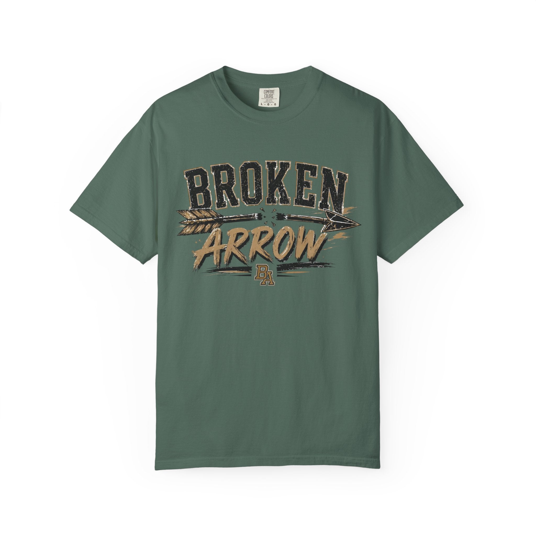 Broken Arrow Graphic T-Shirt — Rustic Arrow Logo Tee