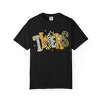 T-Shirt — 'Tigers' Retro Leopard Print Graphic Tee