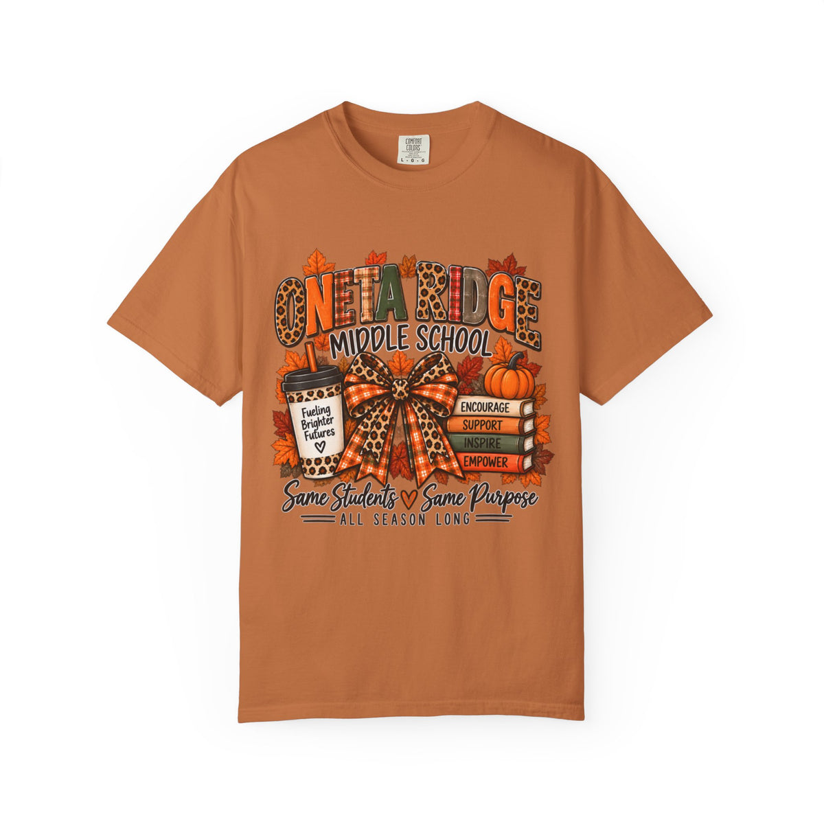 Middle School Fall Spirit T-Shirt — "Same Students, Same Purpose"