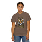 Tigers Leopard-Print Tiger Graphic Tee
