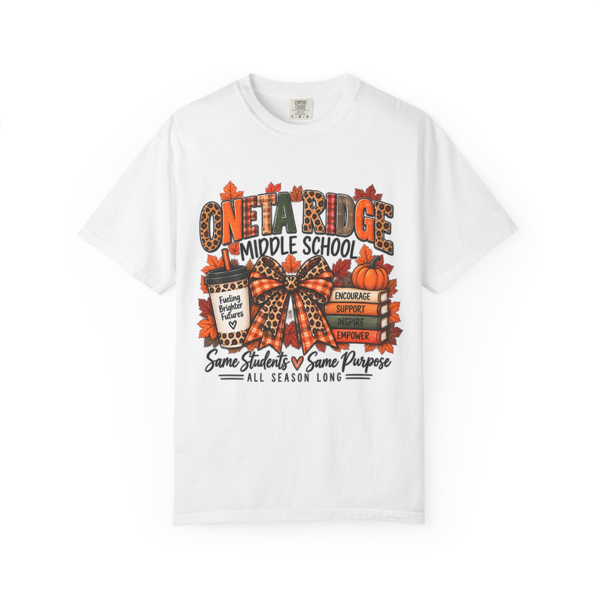 Middle School Fall Spirit T-Shirt — "Same Students, Same Purpose"