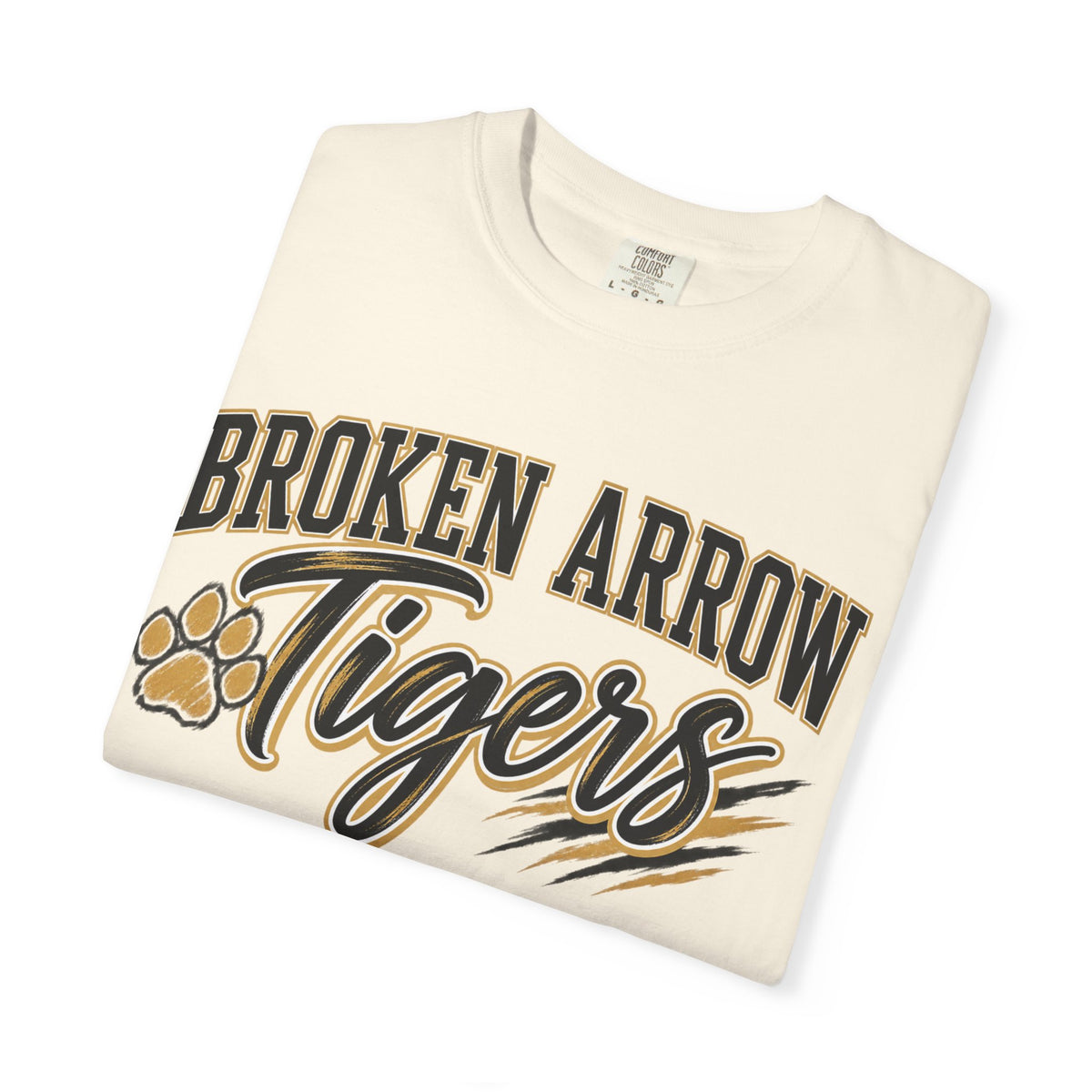 Broken Arrow Tigers T-Shirt — School Spirit Paw Graphic Tee