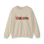 Festive Grandma Crewneck Sweatshirt