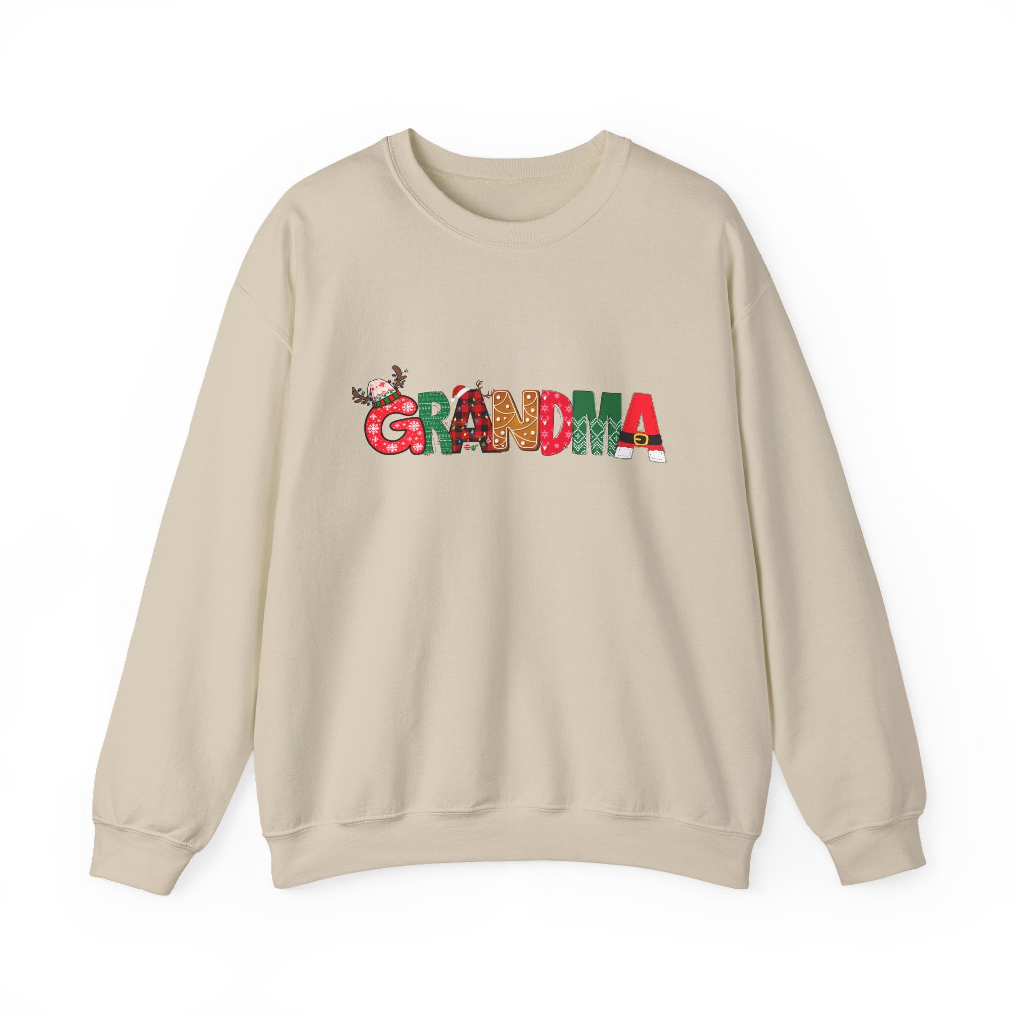Festive Grandma Crewneck Sweatshirt