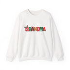 Festive Grandma Crewneck Sweatshirt