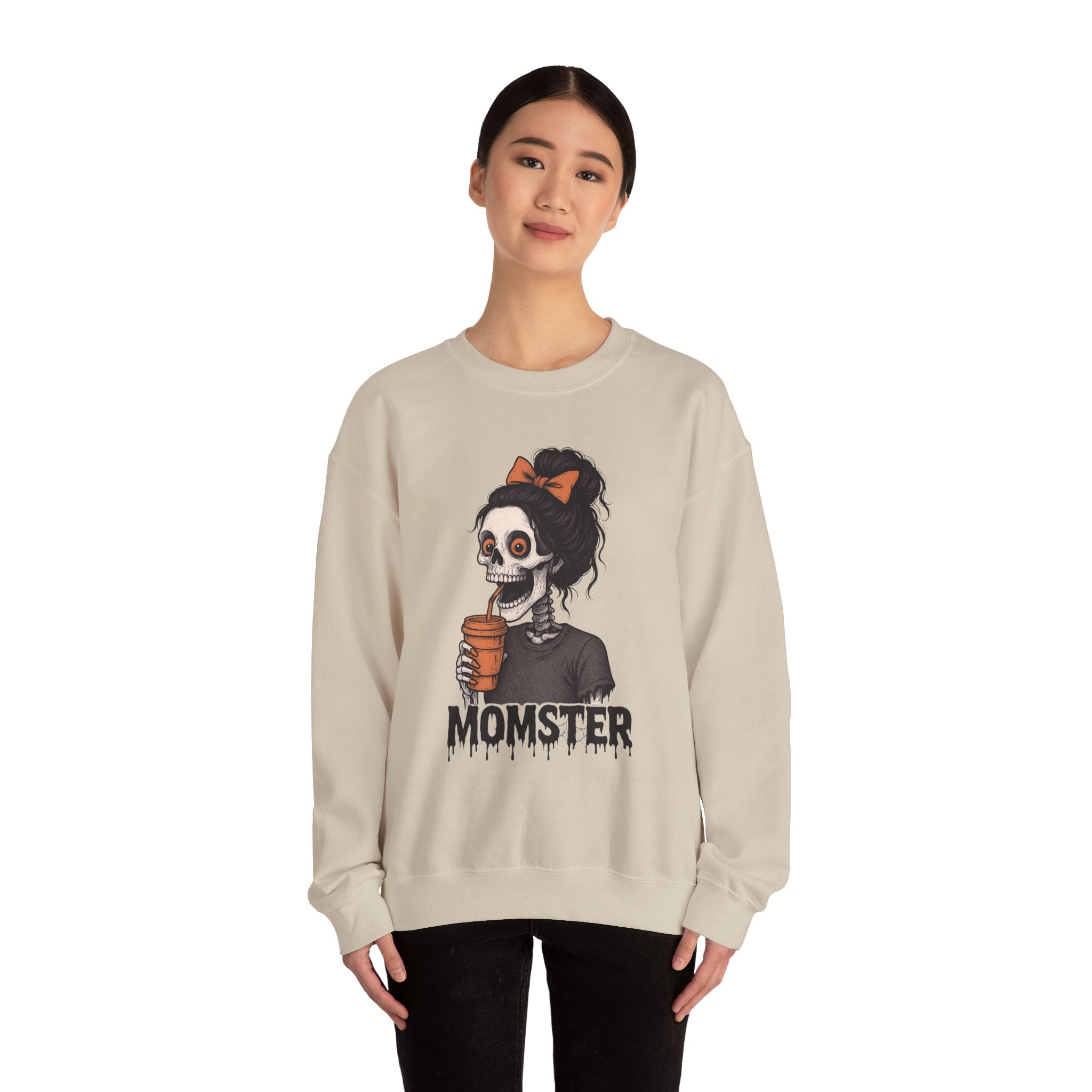 Momster Crewneck Sweatshirt, Halloween