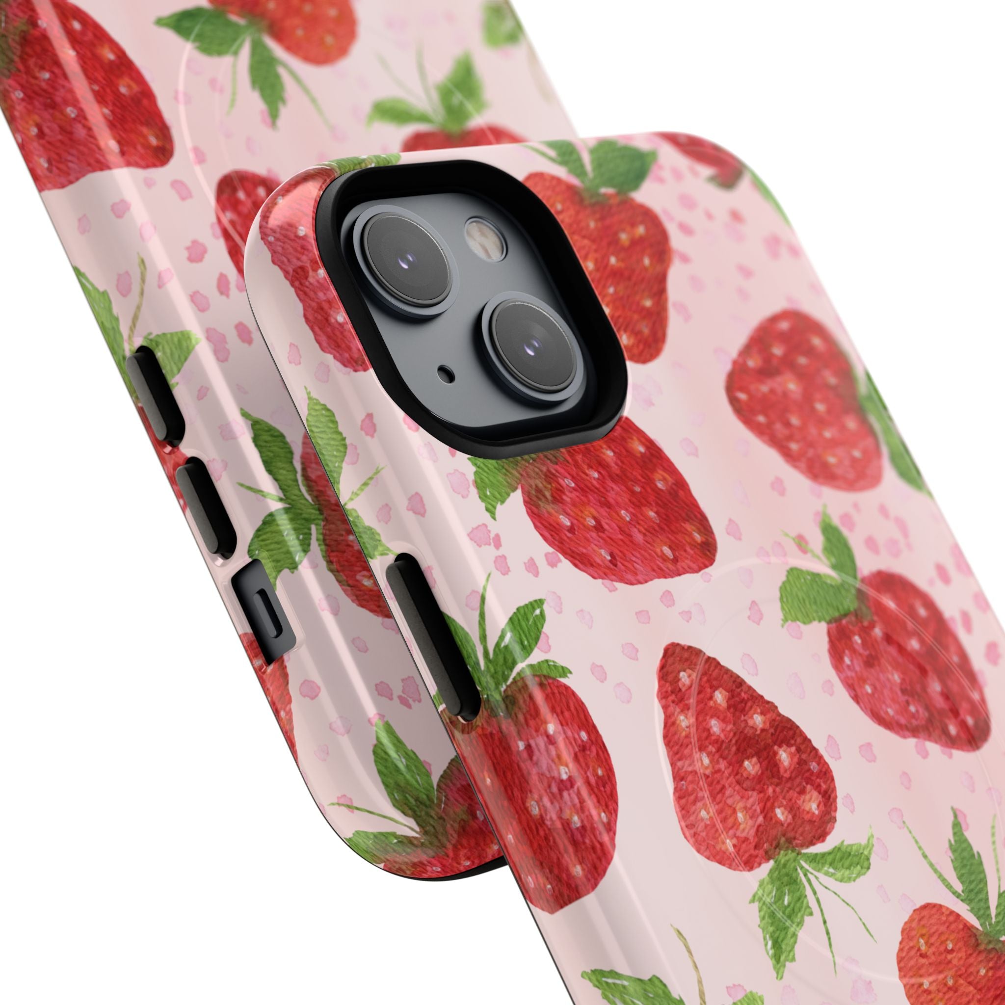 Strawberry Tough Magnetic Phone Cases