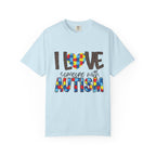 I Love Someone With Autism T-Shirt — Autism Awareness Puzzle Heart Tee