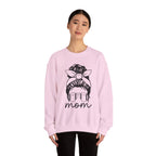 Mom Life Unisex Crewneck Sweatshirt football