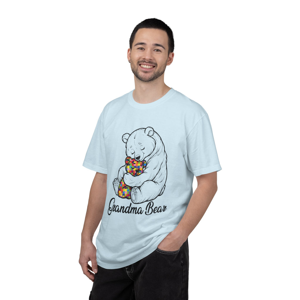 Grandma Bear T-Shirt – Cute Bear Hug Design with Colorful Teddy