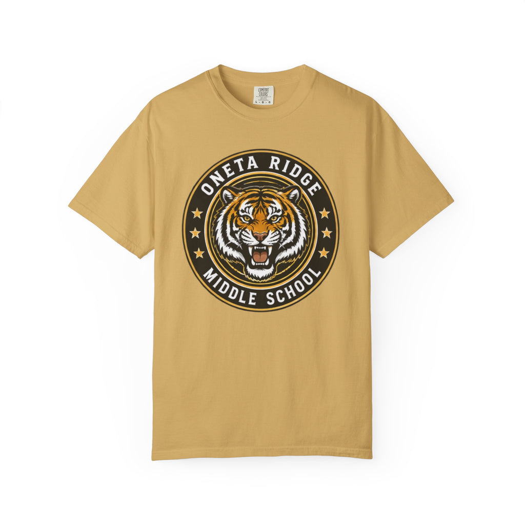 Oneta Ridge Middle School Tiger Logo T-Shirt