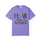 I Love Someone With Autism T-Shirt — Autism Awareness Puzzle Heart Tee