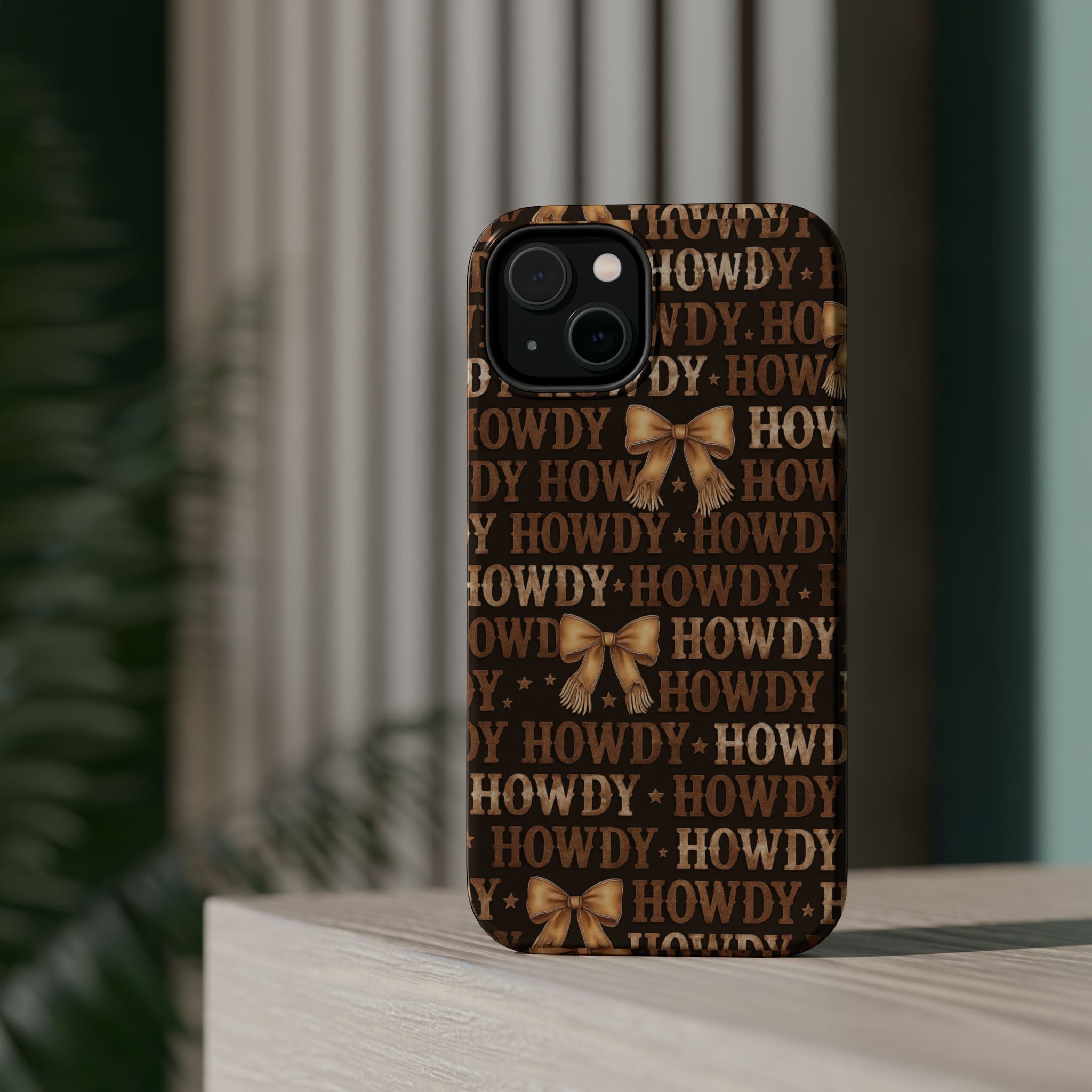 Howdy phone case